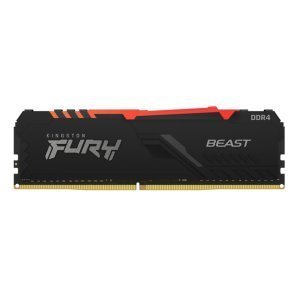 MEMÓRIA 8GB DDR4 3200MHZ KINGSTON FURY BEAST RGB, BLACK - KF432C16BBA/8 - Imagem 4