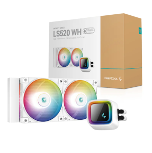WATER COOLER 240MM DEEPCOOL LS520, ARGB, WHITE - R-LS520-WHAMNT-G-1 - Imagem 2
