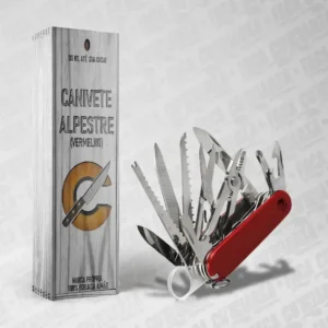 Canivete Artesanal Alpestre – Cutelaria Forjada À Mão + Garantia